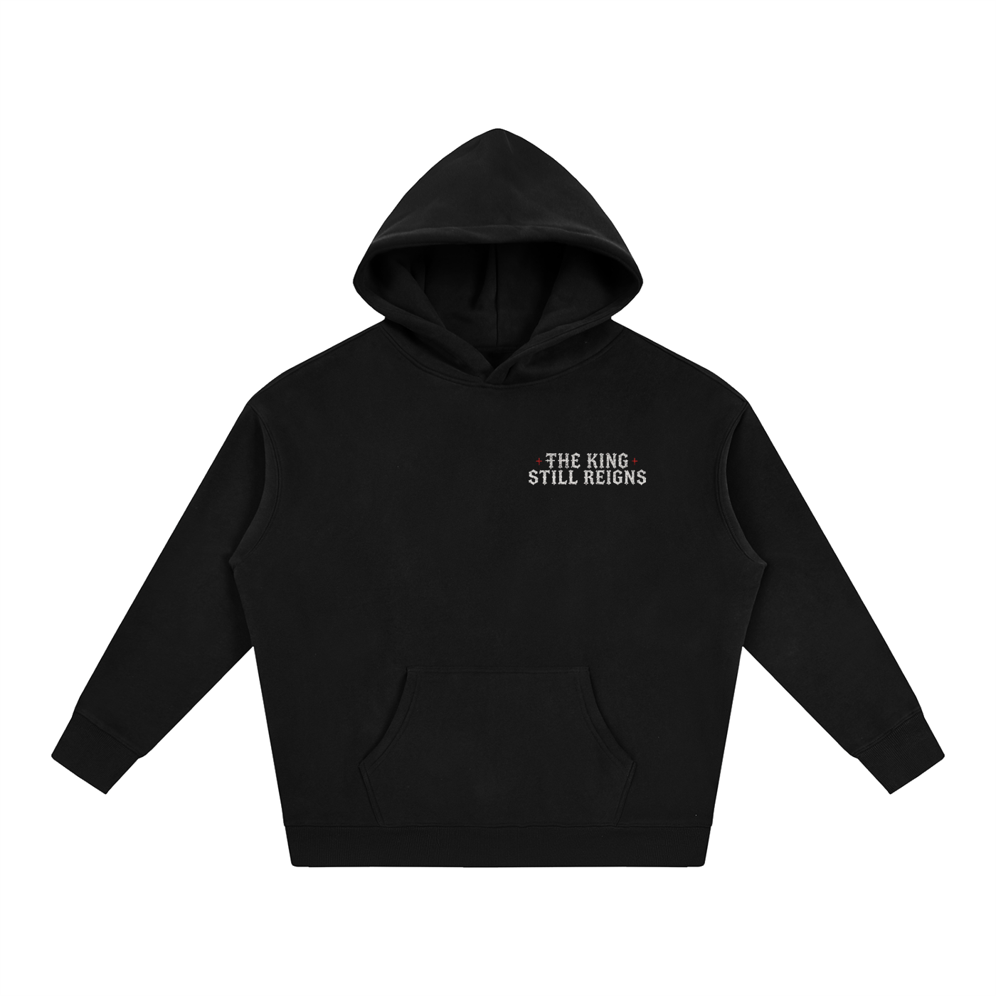 Holy Riot Hoodie — "The King Still Reigns" (Acts 17:6)