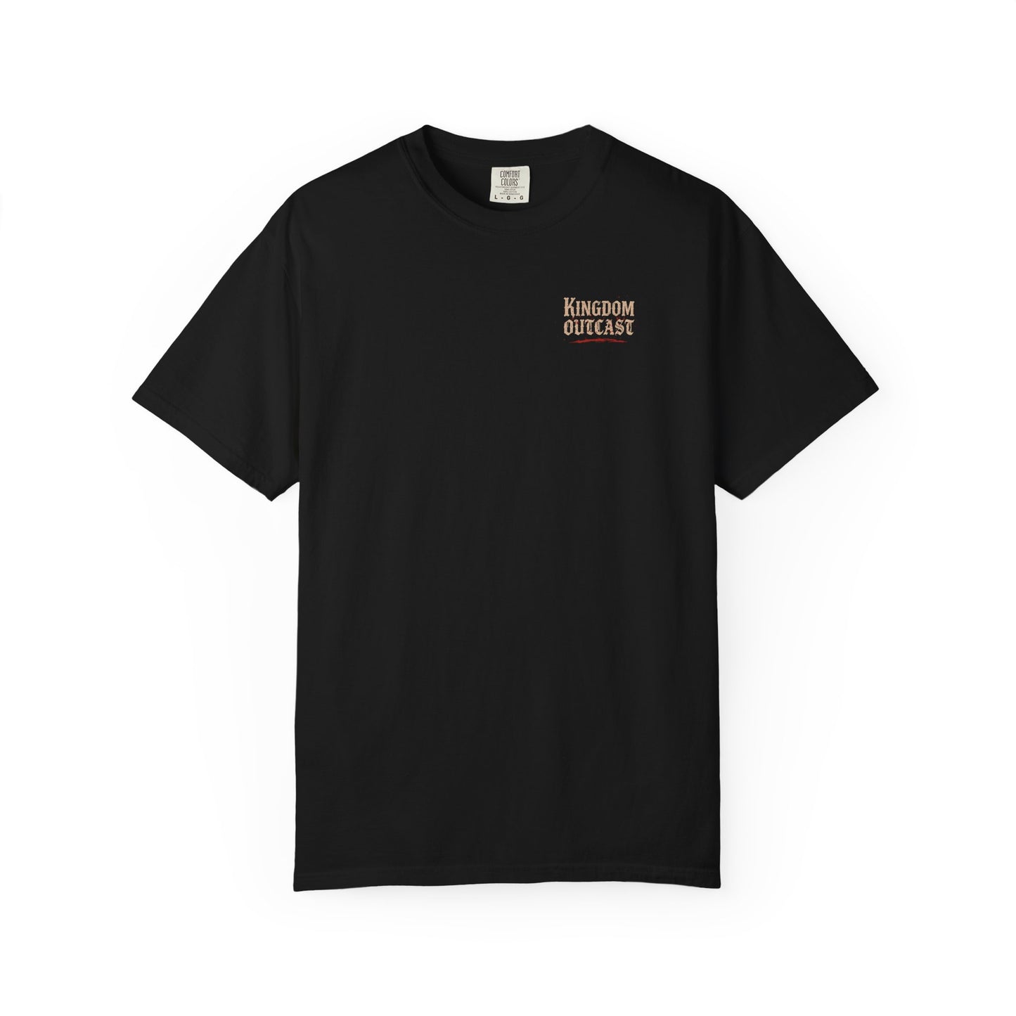 Kingdom Outcast Regular Tee — “Rejected by the World, Chosen by God” (1 Peter 2:9)