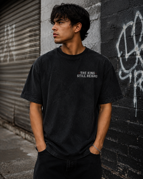 Holy Riot Acid Wash Tee — "Turning the World Upside Down" (Acts 17:6)