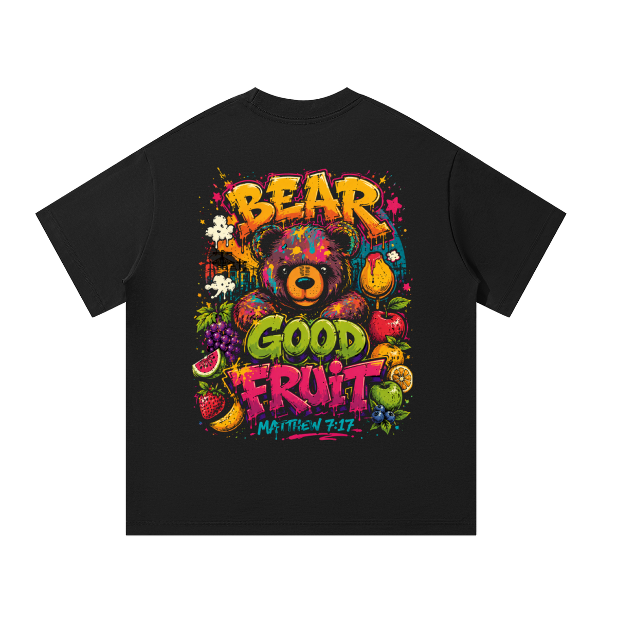 Bear Good Fruit Christian T-Shirt lifestyle